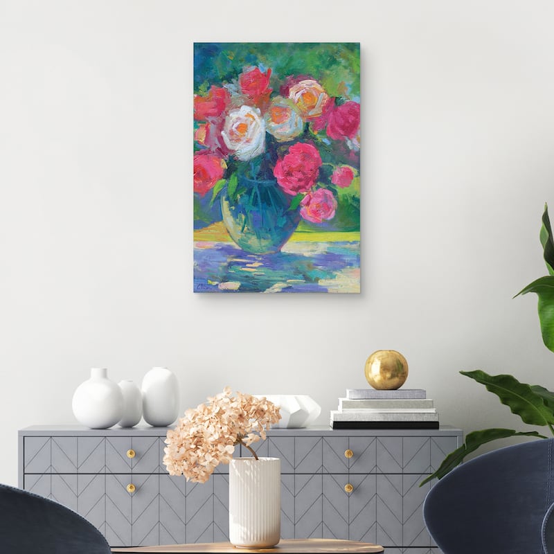 Pretty Petals by Alexi Fine Canvas Art Print