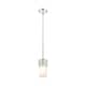 Option Polished Nickel / Matte White