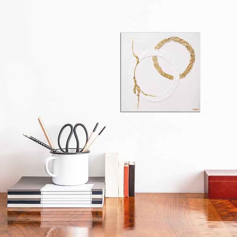 iCanvas "The Match" by Osnat Tzadok Canvas Print - 12x12x0.75