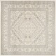 preview thumbnail 116 of 188, SAFAVIEH Adirondack Cheyenne Rustic Oriental Medallion Rug 10' Square - Ivory/Silver