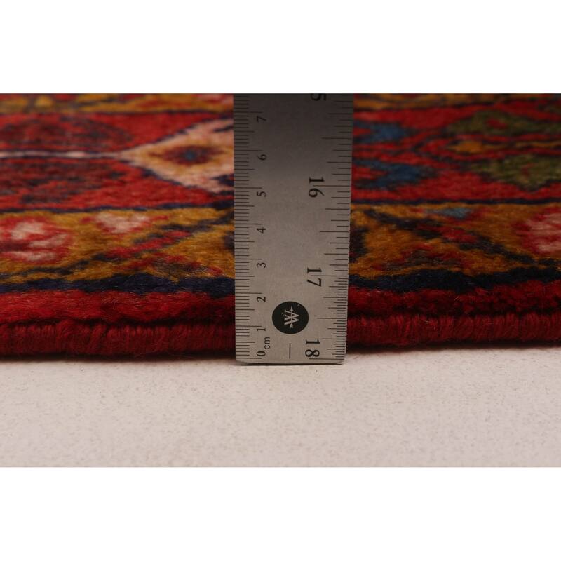 ECARPETGALLERY Hand-knotted Andelz Navy Wool Rug - 4'3 x 7'1