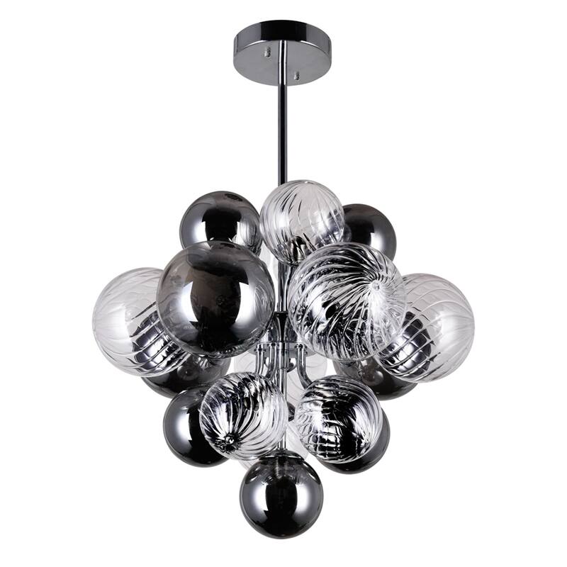 Pallocino 8 Light Chandelier With Chrome Finish