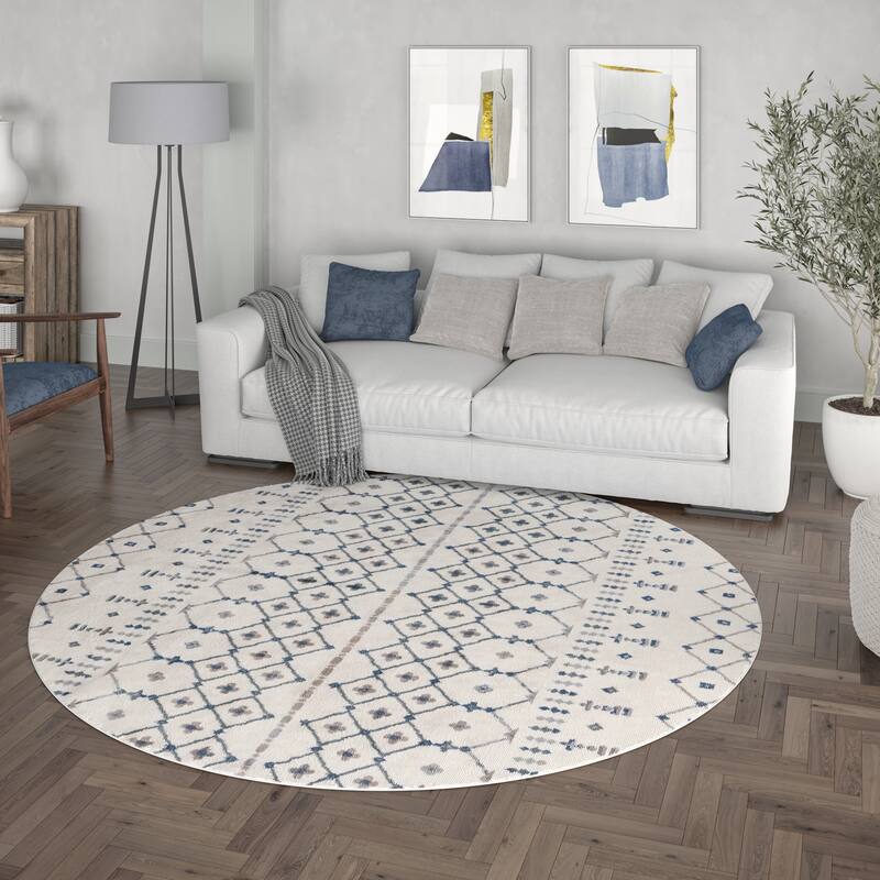 Carrington Transitional Geometric Indoor Area Rug