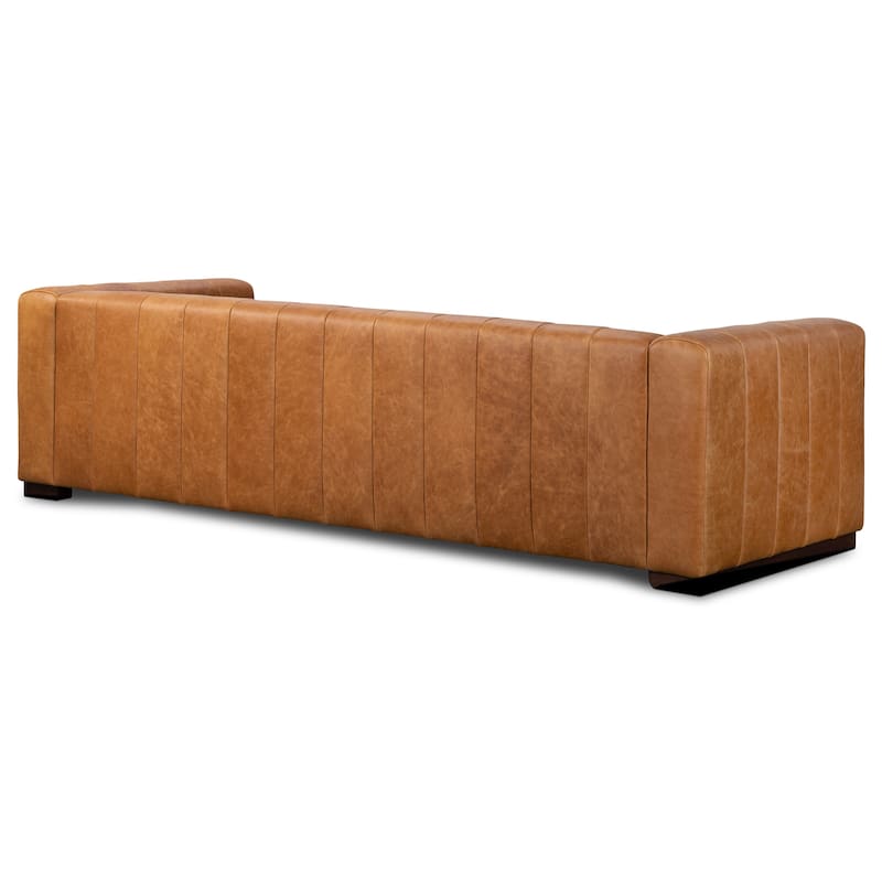 Poly & Bark Canale Sofa - Full Grain Genuine Italian Leather