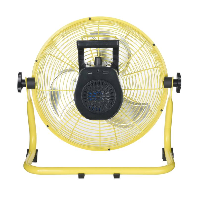Modern Designs GoCool 12 Inch Heavy-Duty Cordless Fan with 40-Hour Battery Life, Perfect for Outdoor Use