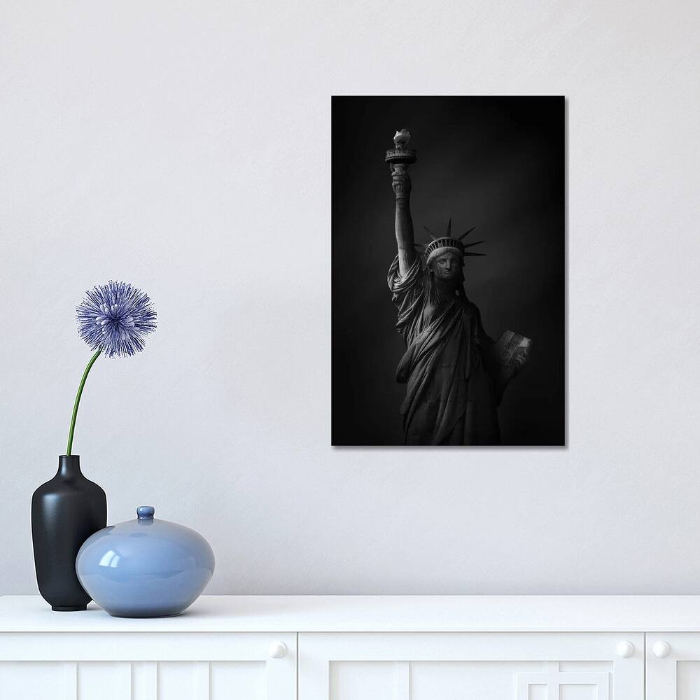 iCanvas "The Statue Of Liberty" by Sebastien Del Grosso Canvas Print