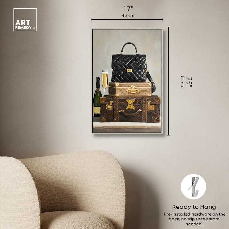 Getaway Necessities Canvas by Art Remedy