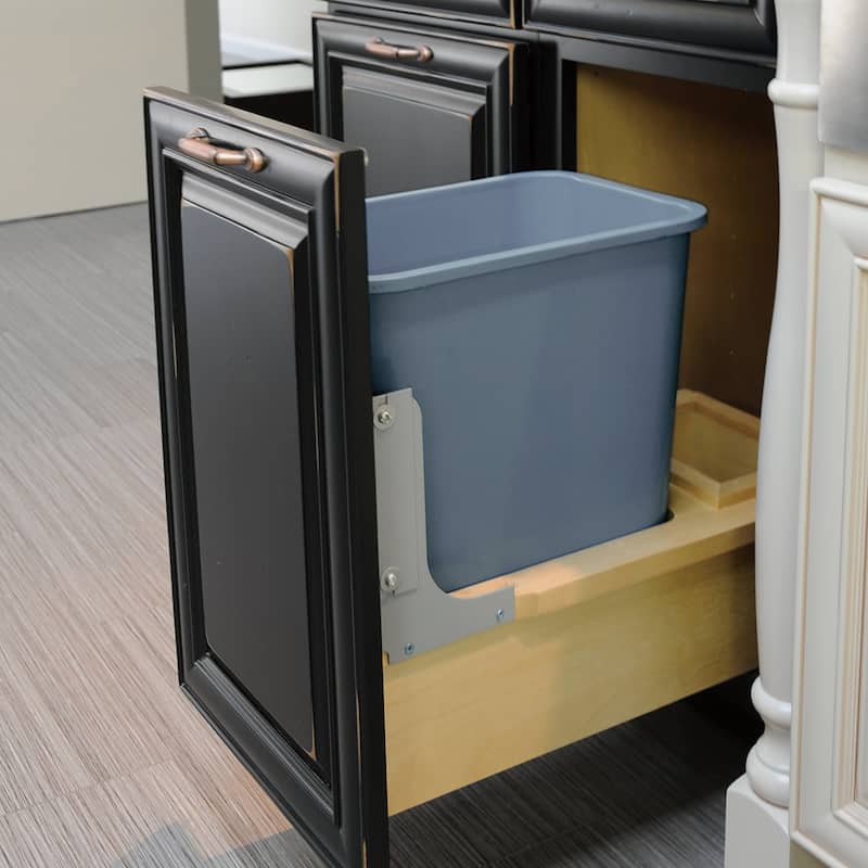 Dowell 15" Single Bin Pullout Set - Tan