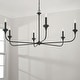 preview thumbnail 4 of 2, Presley 6-light Hanging Chandelier