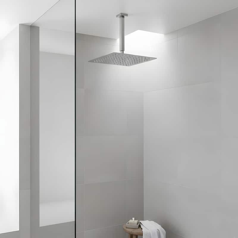 Bathroom Luxury High Pressure Waterfall Rain Shower Head