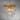 CraftHome 5-Light 20" Modern Antique Gold DIY Crystal Chandelier - 19.7in