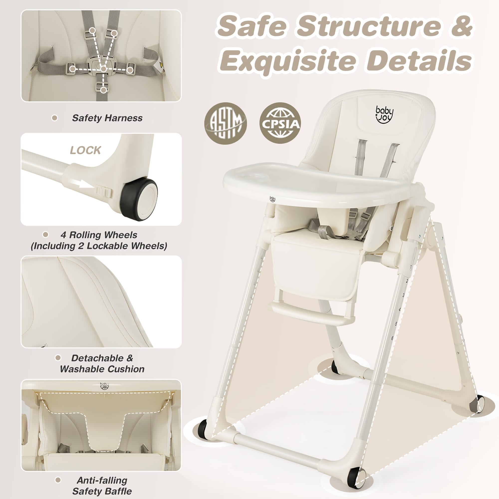Baby joy 4 in 1 high chair online