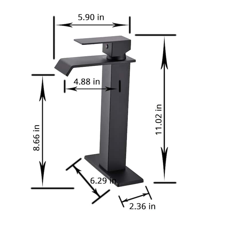 Stylish Waterfall Faucet High Quality, Easy Control and Effortless Installation