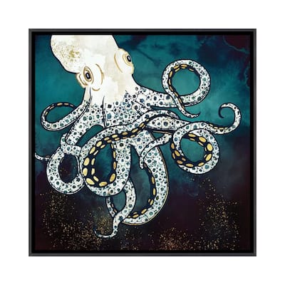iCanvas "Underwater Dream VII" by SpaceFrog Designs Framed