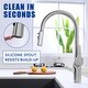 preview thumbnail 3 of 10, Single Handle Kitchen Faucet with Pull-Down Sprayer