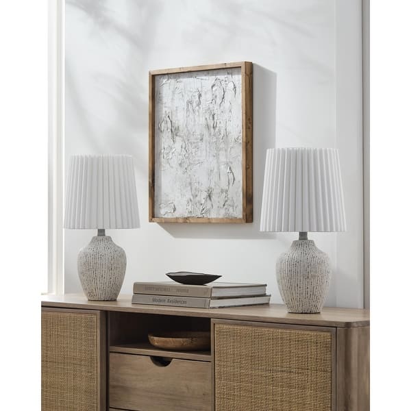 Livabliss Pines Global Accent Table Lamp (Set of 2)