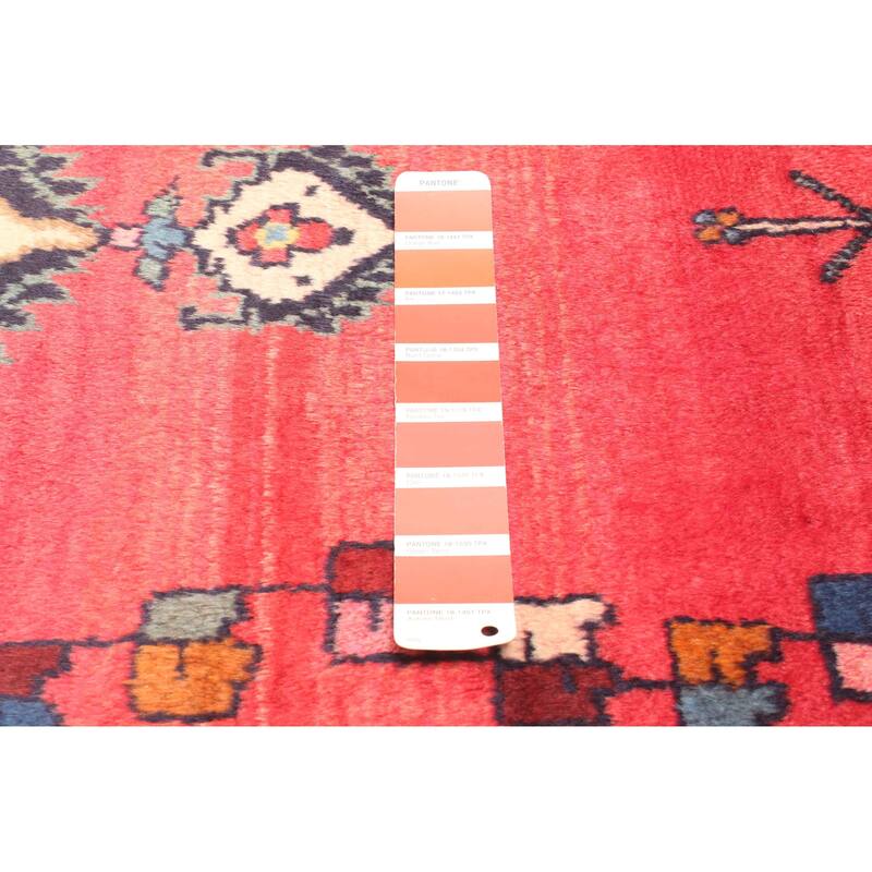 ECARPETGALLERY Hand-knotted Andelz Red Wool Rug - 3'1 x 5'11