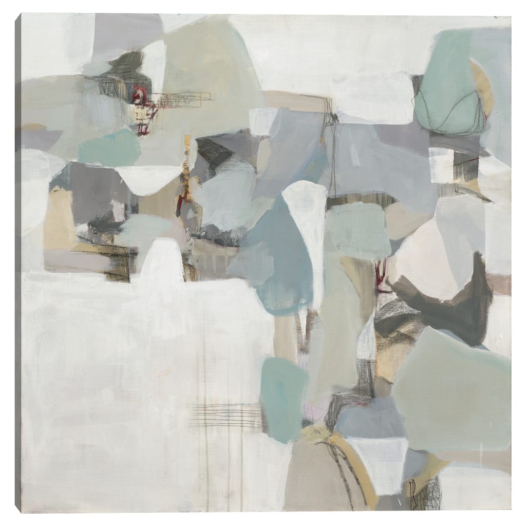 Glacier by Terri Burris Canvas Art Print