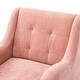 preview thumbnail 10 of 53, Hyperboreüs Upholstery Accent Armchair with Tufted Back by HULALA HOME