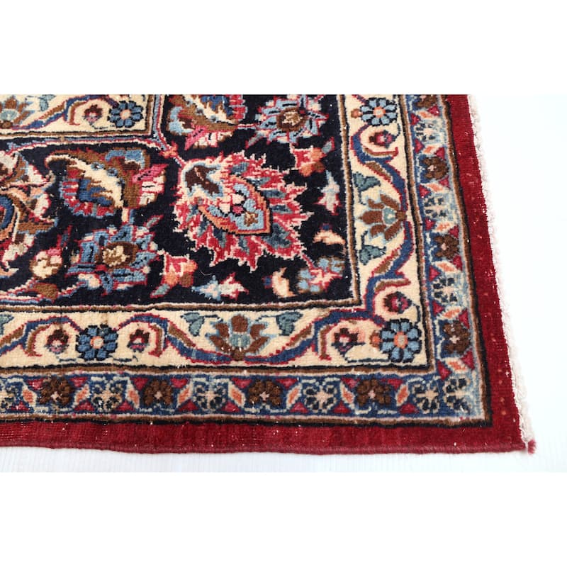 ECARPETGALLERY Hand-knotted Antalya Vintage Red Wool Rug - 7'11 x 10'0