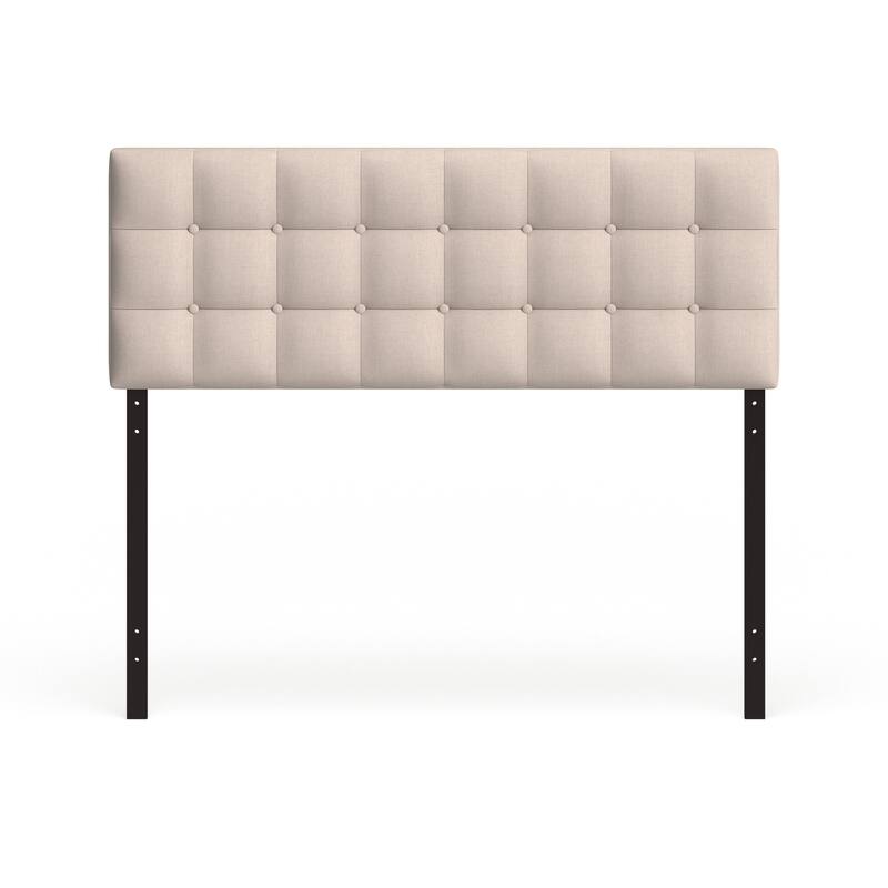 The Gray Barn Silver Lake Morton Button Tufted Queen Headboard