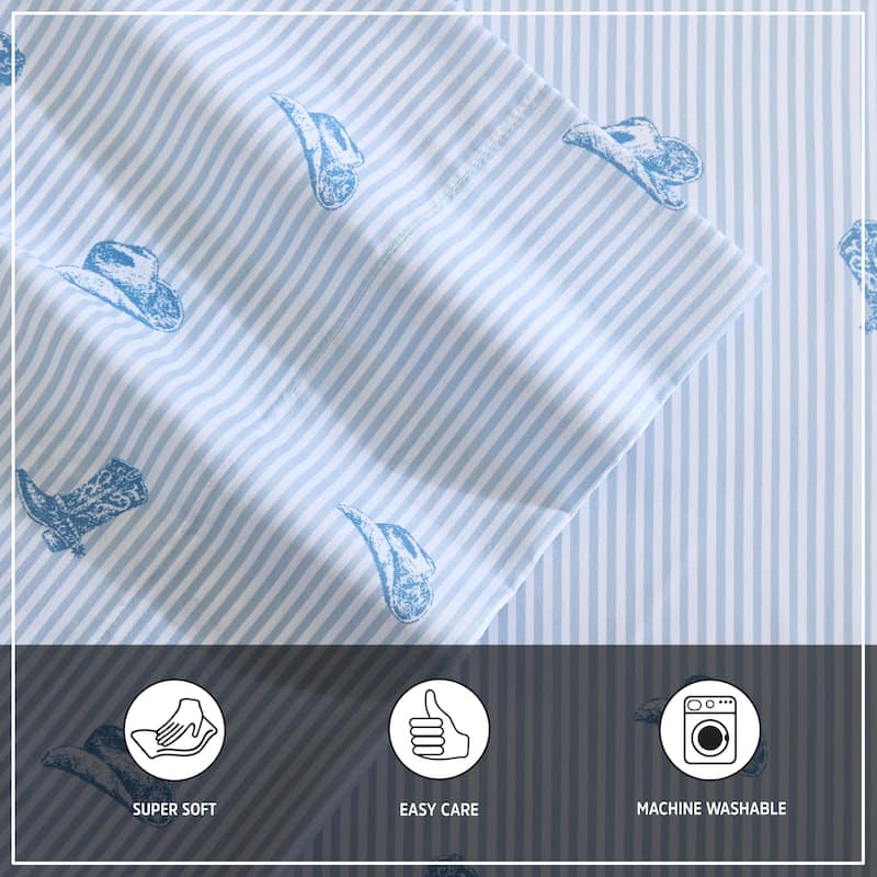 Wrangler Printed Novelty Sheet Sets