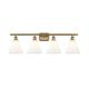 Option Brushed Brass / Matte White