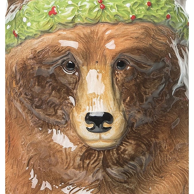 Brown Bear Utensil Holder