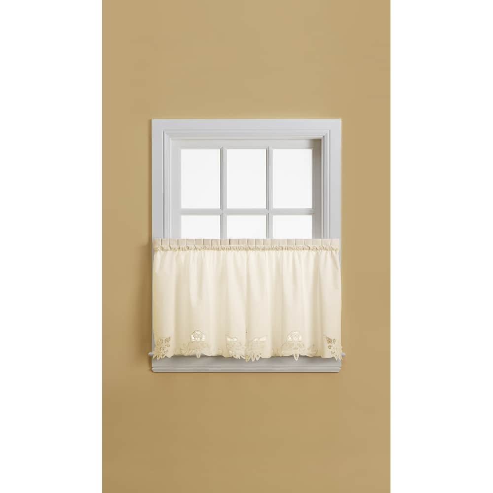 CHF Battenburg Valance, Swag, & Tier Pair Curtain Collection