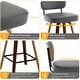 preview thumbnail 102 of 199, 26"/29" Swivel Bar Stools/ Counter Stools with Bentwood Legs