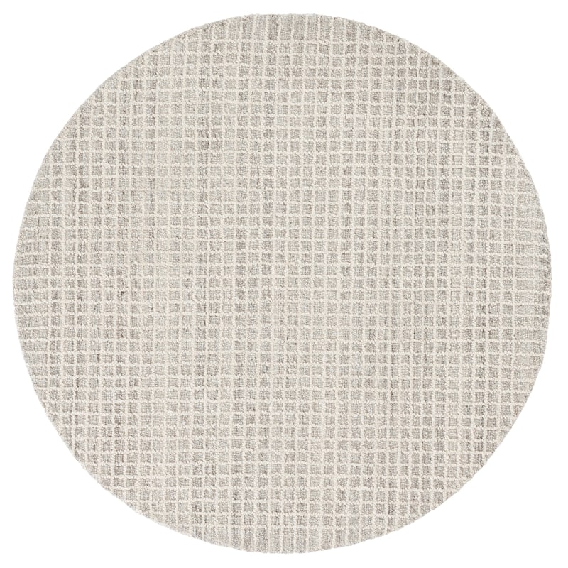 Lauren Ralph Lauren Handmade Emanuella Wool Rug - 5' Round - Beige/Ivory