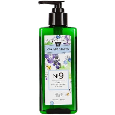 Via Mercato Liquid Hand Soap No 9 - Grape Blackcurrant & Musk