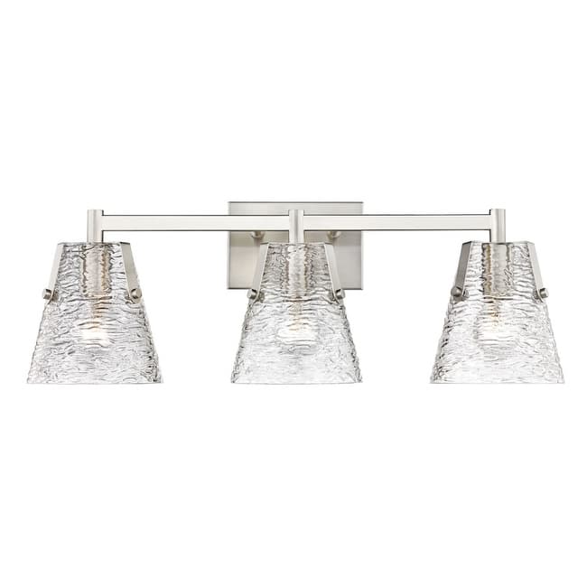 Z-Lite 1101-3V Analia 3 Light 10" Wide Vanity Light - Brushed Nickel