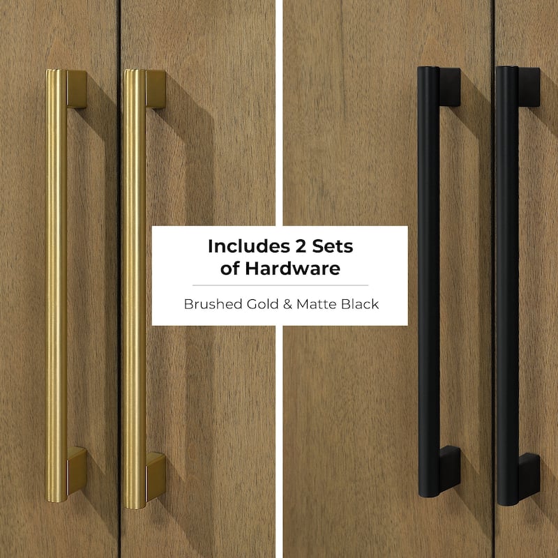 OVE Heidi Cortado Bathroom Vanity with White Quartz Top