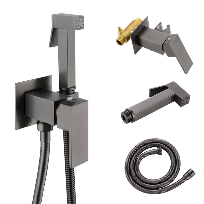 Wall Mounted Square Handheld Bidet Sprayer for Toilet