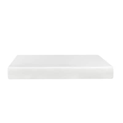Bree 10 Inch Plush Queen Size Mattress with Gel Foam, Aloe Vera Infused