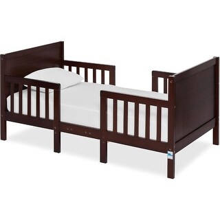 Dream On Me Hudson 3 in 1 Convertible Toddler Bed Espresso