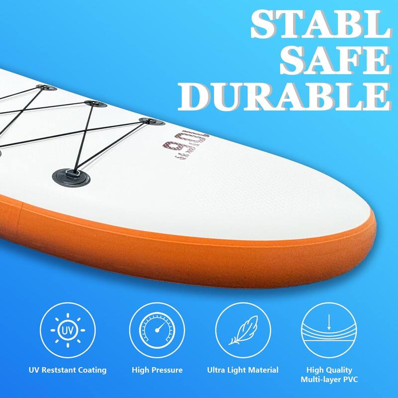 Inflatable Stand Up Paddle Board,Premium Stand Up Paddle Board with Non-Slip Deck Design