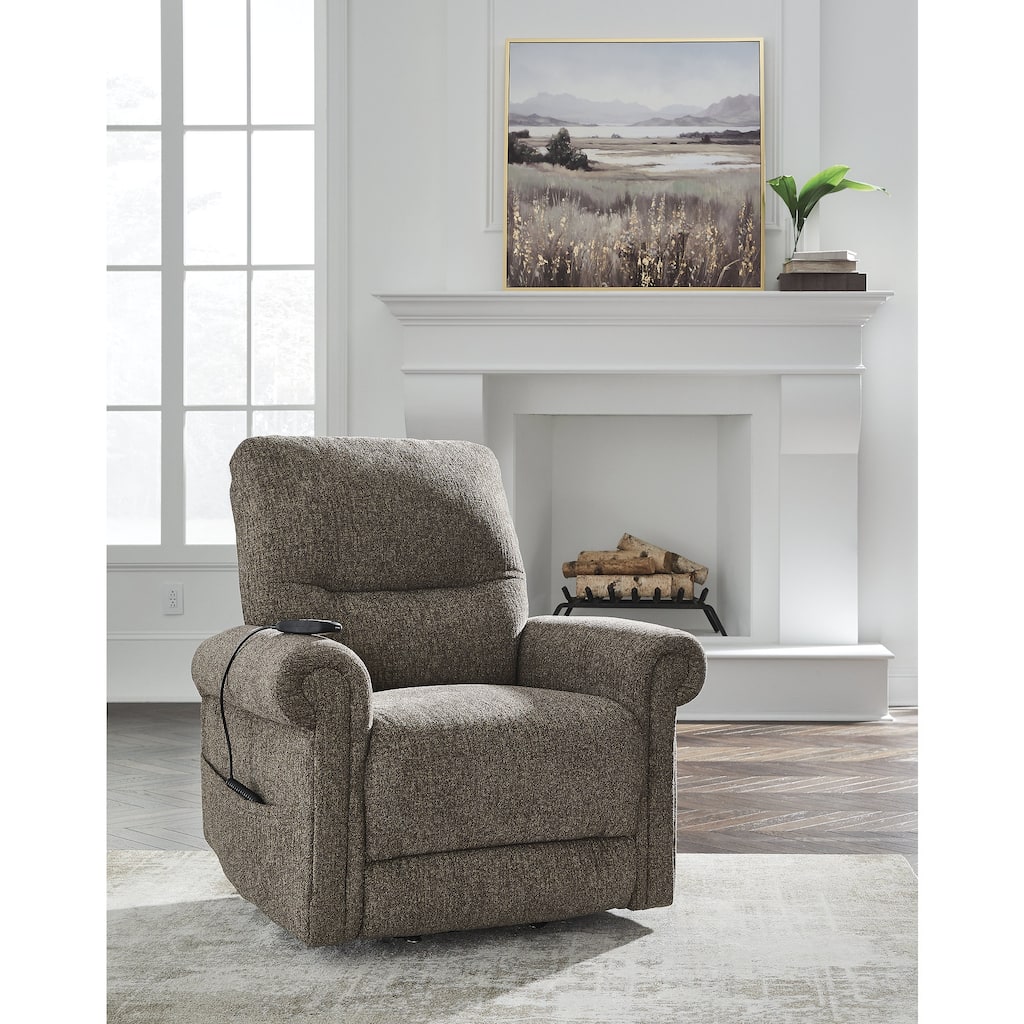 Signature Design by Ashley Aureta Power Lift Recliner