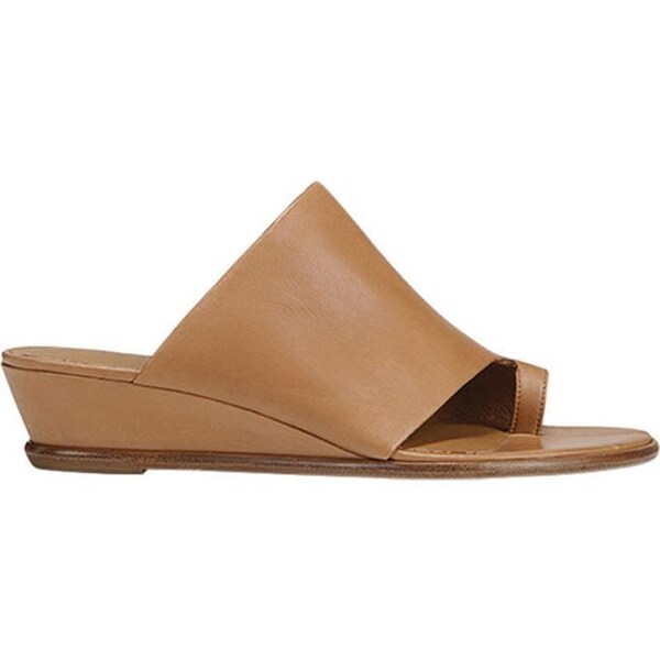 toe loop wedge sandals