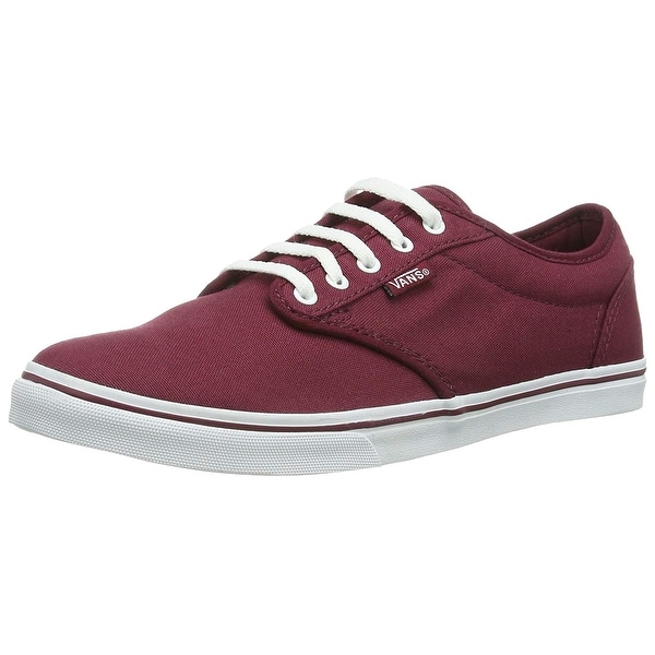 vans atwood low burgundy