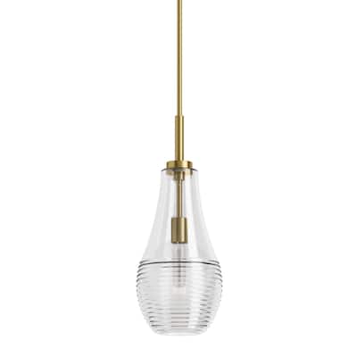 Kohler Lighting 42196-PE01 Simplice 8" Wide Mini Teardrop Pendant
