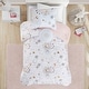 preview thumbnail 4 of 25, Intelligent Design Kids Ariella Starry Sky Metallic Comforter Set with Throw Pillow