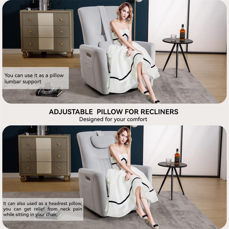 Swivel and Rocker Power Recliner Chair