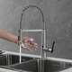 preview thumbnail 11 of 12, Touchless Matte Black Pull Down Kitchen Faucet with Accessories