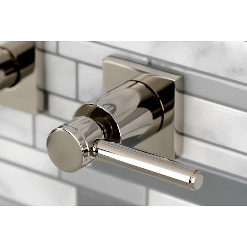 Kingston Brass Concord 3-Hole Wall Mount Roman Tub Faucet
