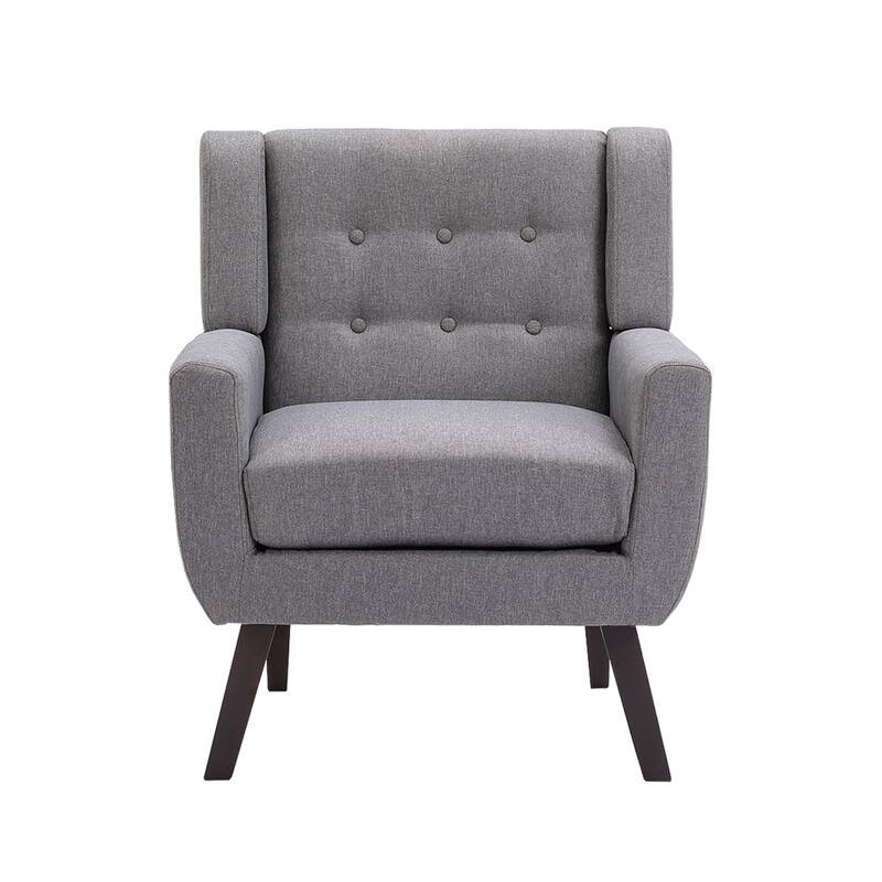 Arm Chair Morden Linen Upholstered Accent Chair Living Room Chair