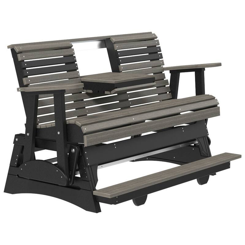 Poly Lumber Plain Rollback Balcony Glider