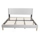 preview thumbnail 88 of 145, Alazyhome Upholstered Platform Bed Frame