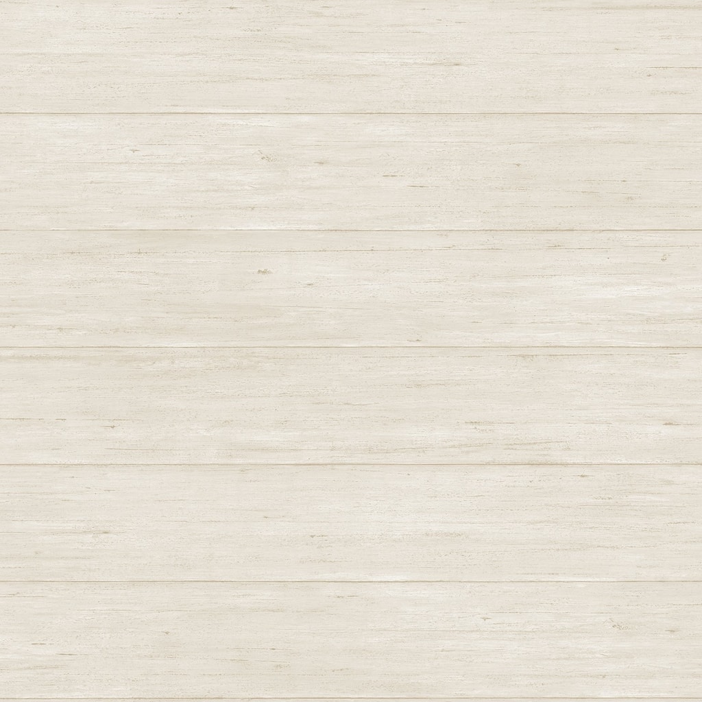 Galerie Wallcoverings Kitchen Shiplap Design Vinyl on Non-woven Matte Wallpaper Roll